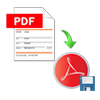 save PDF form