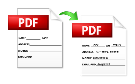 PDF form filling software